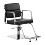 Fauteuil De Coiffure Gabbiano Porto Noir