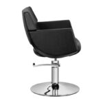 Fauteuil De Coiffure Gabbiano Santiago Noir 2