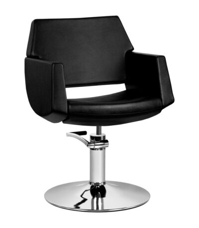 Fauteuil De Coiffure Gabbiano Santiago Noir