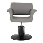 Fauteuil De Coiffure Gris Gabbiano Lucca 1