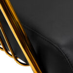 Fauteuil De Coiffure Hair System Lile Or Noir 4