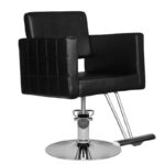 Fauteuil De Coiffure Hs33 Noir Avec Système Capillaire