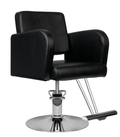 Fauteuil De Coiffure Hs92 Noir Avec Système Capillaire