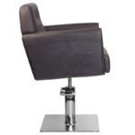 Fauteuil De Coiffure Marron Gabbiano Hamburg 2