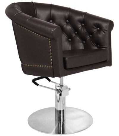 Fauteuil De Coiffure Marron Gabbiano London