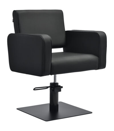 Fauteuil De Coiffure Noir Gabbiano Bilbao