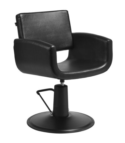 Fauteuil De Coiffure Noir Gabbiano Mataro