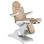 Fauteuil De Cosmétique Électrique Azzurro 870S Pedi 3 Strong Cappuccino 6