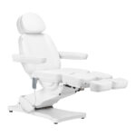 Fauteuil De Manucure Électrique Sillon Classic 3 Moteurs Avec Repose-Pieds Blanc 2