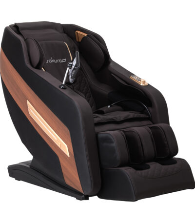 Fauteuil De Massage Sakura 306A En Bois Et Cuir