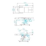 Fauteuil De Pédicure Électrique Azzurro 706 Pedi 1 Strong Blanc 1