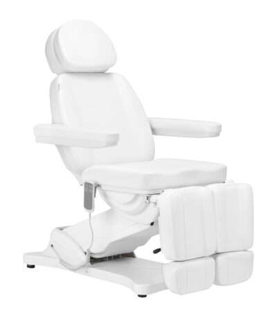 Fauteuil De Pédicure Électrique Sillon Classic 2 Moteurs Blanc