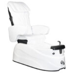 Fauteuil De Pédicure Spa As-122 Blanc Avec Fonction Massage