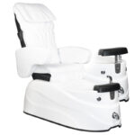 Fauteuil De Pédicure Spa As-122 Blanc Avec Fonction Massage 2