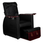 Fauteuil De Spa Pour Pédicure Avec Massage Du Dos Azzurro 101 Noir 5
