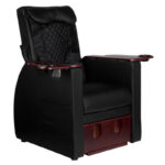 Fauteuil De Spa Pour Pédicure Avec Massage Du Dos Azzurro 101 Noir 7