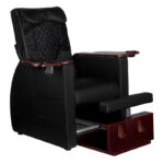 Fauteuil De Spa Pour Pédicure Avec Massage Du Dos Azzurro 101 Noir 2
