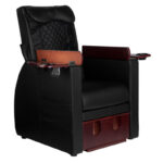 Fauteuil De Spa Pour Pédicure Avec Massage Du Dos Azzurro 101 Noir 3