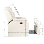 Fauteuil De Spa Pour Pédicure Crème Hilton 4