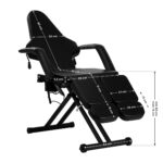 Fauteuil De Tatouage Pro Ink 610 Noir 17