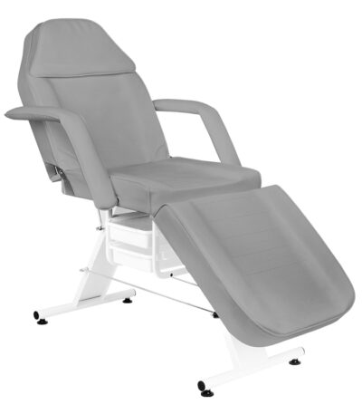 Fauteuil De Toilettage A 202 Gris Avec Bacs À Litière