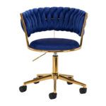 Fauteuil Pivotant 4Rico Qs-Gw01G Bleu Marine 1