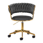 Fauteuil Pivotant 4Rico Qs-Gw01G Gris 1