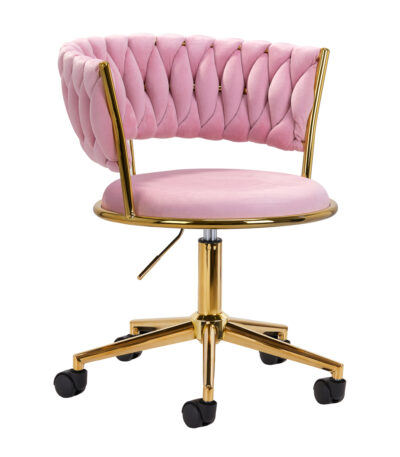Fauteuil Pivotant 4Rico Qs-Gw01G Rose
