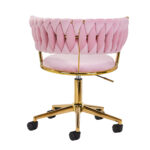 Fauteuil Pivotant 4Rico Qs-Gw01G Rose 3