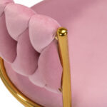 Fauteuil Pivotant 4Rico Qs-Gw01G Rose 4