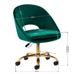 Fauteuil Pivotant 4Rico Qs-Mf18G Vert 7