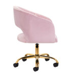 Fauteuil Pivotant 4Rico Qs-Of212G Rose 2