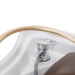 Gabbiano Head Spa 017 Lit De Lavage De Cheveux Brun 8