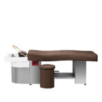 Gabbiano Head Spa 017 Lit De Lavage De Cheveux Brun 16