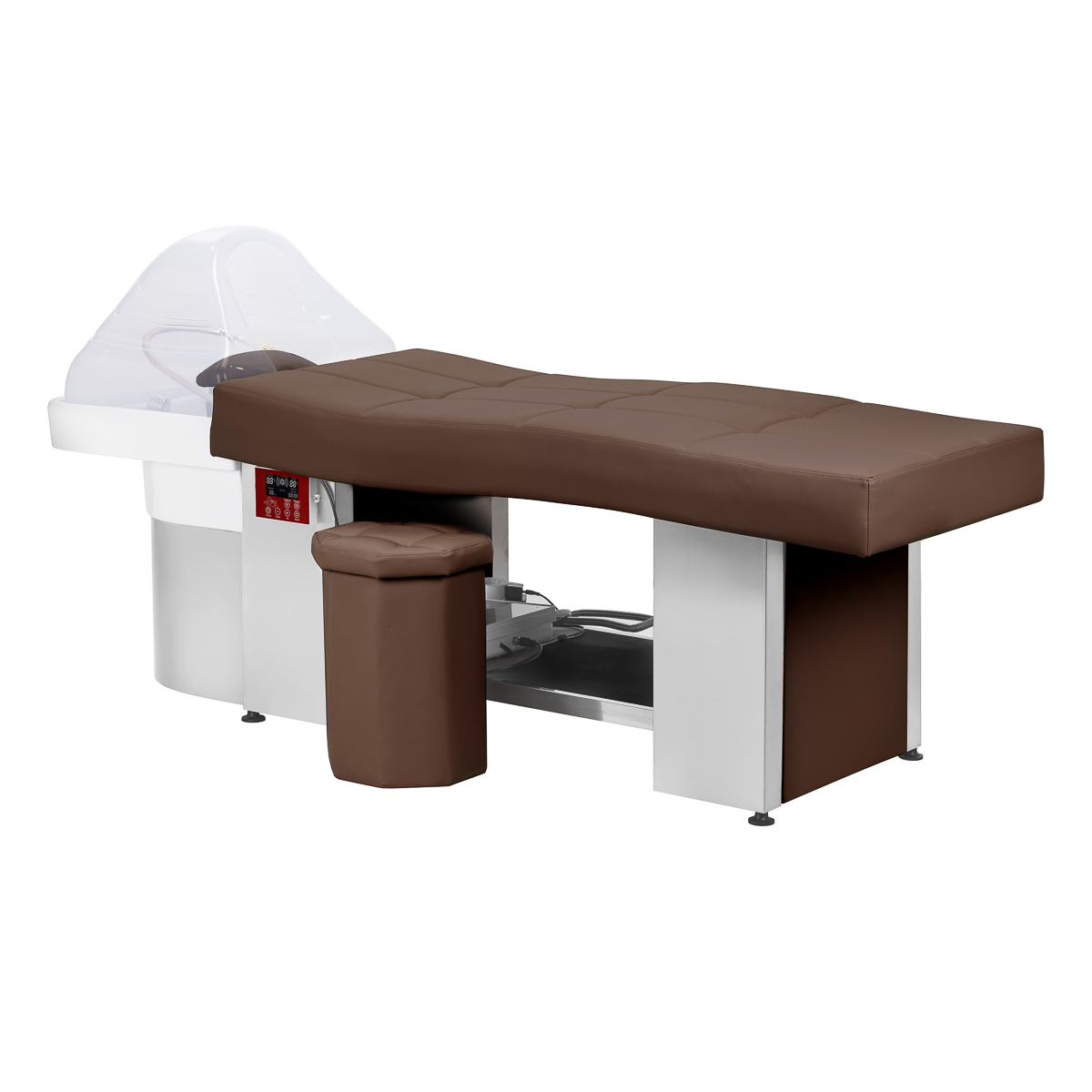 Gabbiano Head Spa 017 Lit De Lavage De Cheveux Brun Gabbiano Head Spa 017 Lit De Lavage De Cheveux Brun