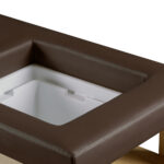 Gabbiano Head Spa Bali Lit De Lavage De Cheveux Brun 11