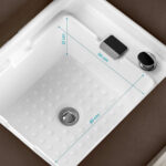 Gabbiano Head Spa Bali Lit De Lavage De Cheveux Brun 12