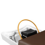 Gabbiano Head Spa Bali Lit De Lavage De Cheveux Brun 4