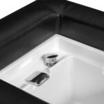 Gabbiano Head Spa Bali Lit De Lavage De Cheveux Noir 13