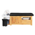 Gabbiano Head Spa Bali Lit De Lavage De Cheveux Noir 2