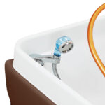 Gabbiano Head Spa Maldives Lit De Lavage De Cheveux Brun 8