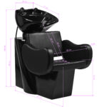 Gabbiano Sewilla Coiffure Lavage Unité Noire 9