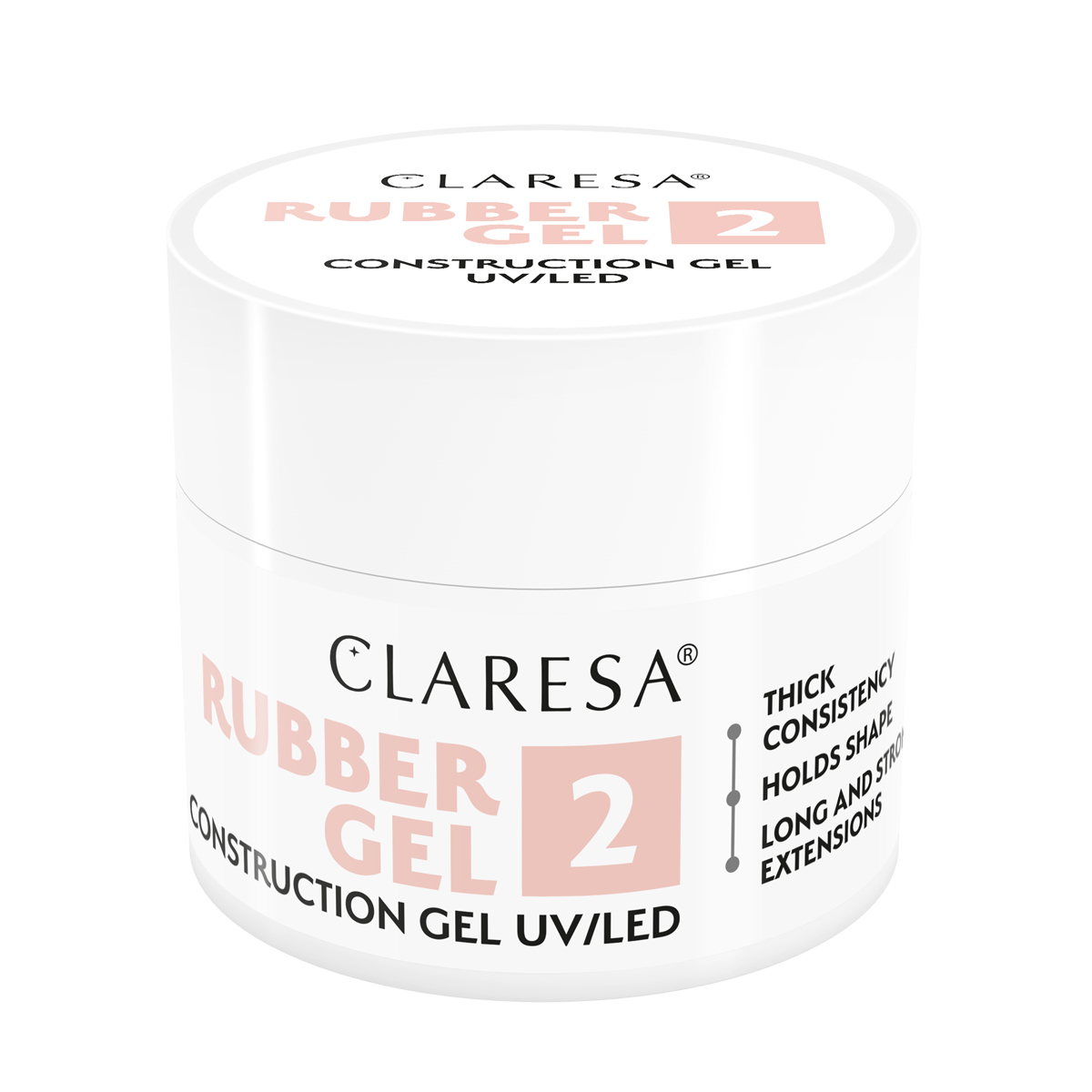 Gel De Construction En Caoutchouc Claresa 2 90 G Gel De Construction En Caoutchouc Claresa 2 90 G
