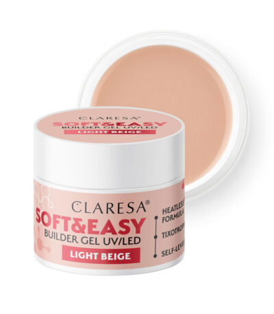 Gel Structurant Claresa Soft&Easy Beige Clair 90 G