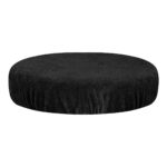 Housse Éponge Noire Pour Tabouret