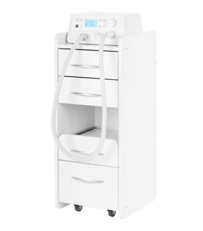 Kit : Machine De Podologie Cyclone-Vac Pour Les Ongles Avec Aspirateur + Unité De Rangement Mini 969