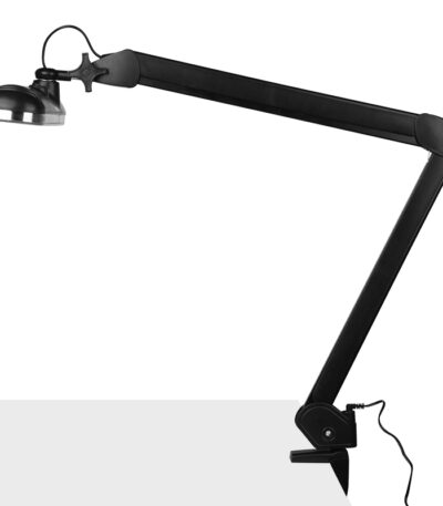 Lampe D'Atelier Led Élégante 801 L Avec Régulateur D'Intensité De Lumière Noire