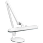 Lampe D'Atelier Led Élégante 801E Génération Avec Base Blanche Standard