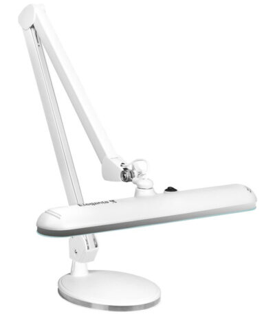 Lampe D'Atelier Led Élégante 801E Génération Avec Base Blanche Standard