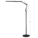 Lampe De Traitement Led All4Light Lashes Line 2 Noire Avec Trépied 1